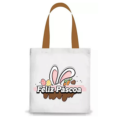 Bolsa Ecobag Páscoa 2025/Orelhinha