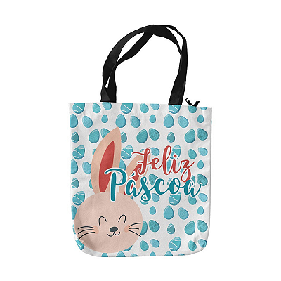 Bolsa Ecobag Páscoa 2025/ Ovos azuis