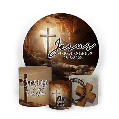 Kit Veste Facil Festa - Páscoa Religioso/Jesus 2