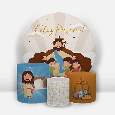 Kit Veste Facil Festa - Páscoa Religioso/Jesus 4