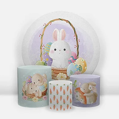 Kit Veste Facil Festa - Páscoa Lilás