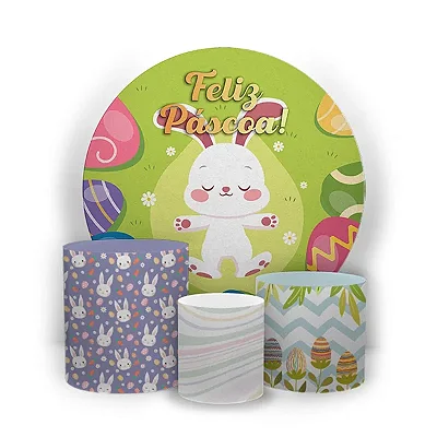 Kit Veste Facil Festa - Páscoa verde