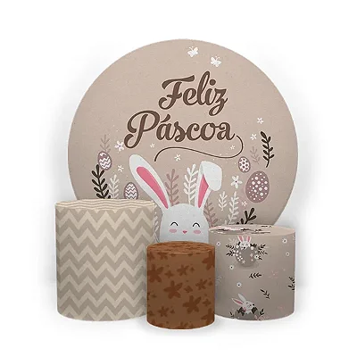 Kit Veste Facil Festa - Páscoa Marron