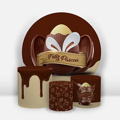 Kit Veste Facil Festa - Páscoa chocolate 3