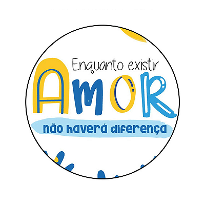 Painel Redondo Veste Fácil Sindrome de Down