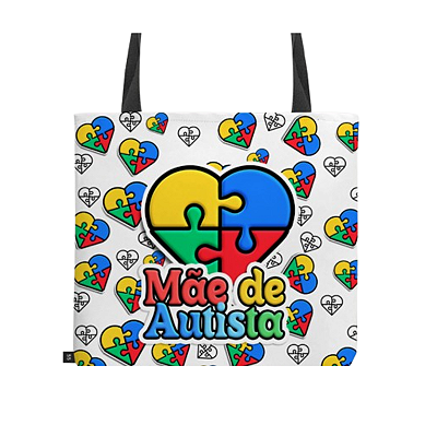 Bolsa Ecobag Autismo/Autista/Campanha Abril azul