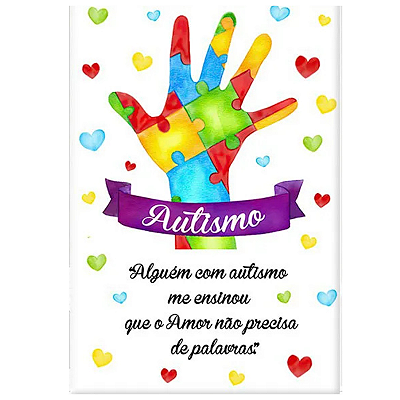 Painel Decorativo vertical Autismo/ Autista / Campanha Abril azul 2