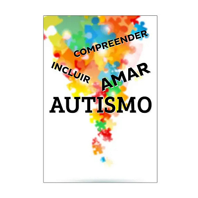 Painel Decorativo vertical Autismo/ Autista / Campanha Abril azul 4
