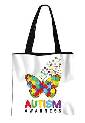 Bolsa Ecobag Autismo/Autista/Campanha Abril azul 9