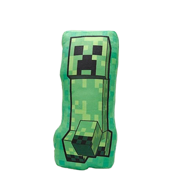 Almofada 3d - Creeper minecraft verde