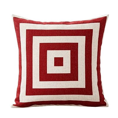 Almofada Cheia - Outono/inverno Vermelho