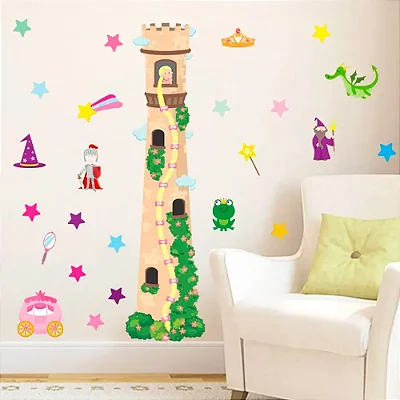 Régua de Crescimento Infantil Rapunzel