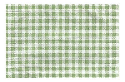 Jogo Americano Mesa Posta Junino - Verde claro Xadrez