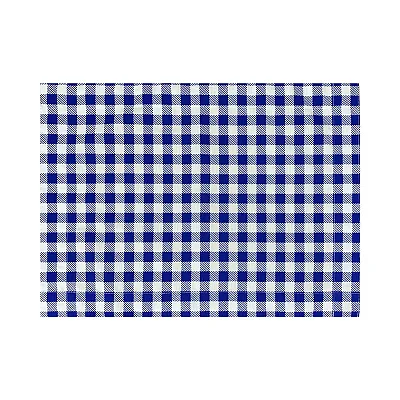 Jogo Americano Mesa Posta Junino - Azul Xadrez