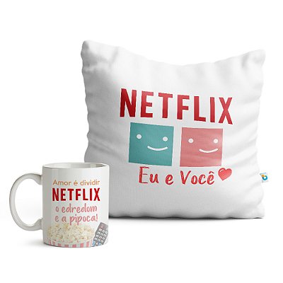 Kit Almofada E Caneca Dia Dos Namorados