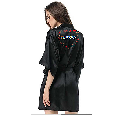 Hobby Robe Cetim Personalizadoseu Nome Dia Dos Namorados