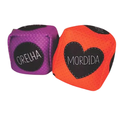 Almofada Jogo Dados Do Amor - Namorados Tarefas - Picantes