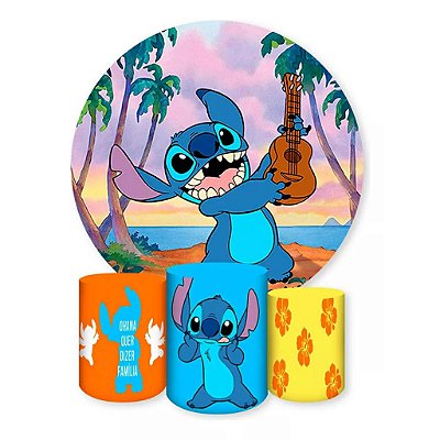 Kit Veste Facil Festa - Stitch Música