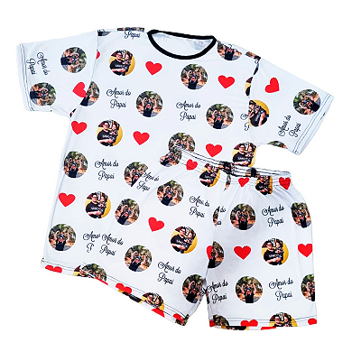 Pijama Infantil Personalizado com Foto