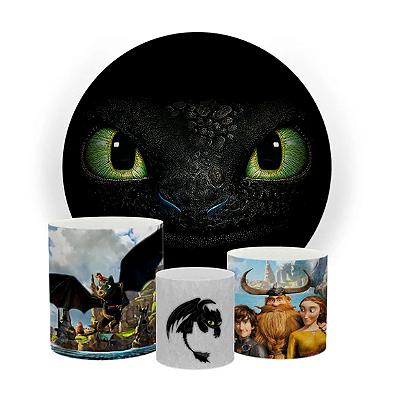 Kit Veste Facil -  Como treinar seu dragão o filme 6