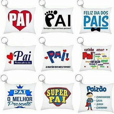 Almochaveiro Personalizado Dia Dos pais -  10 Unid Sua Logo