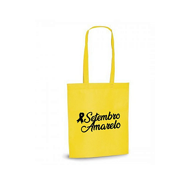 Bolsa Ecobag Setembro amarelo 2025