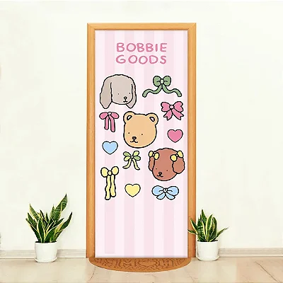 Capa De Porta Decorativo Tecido 0,85x2,10m - Bobbie Goods