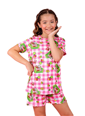 Pijama Baby-Doll Infantil Bobbie goods rosa