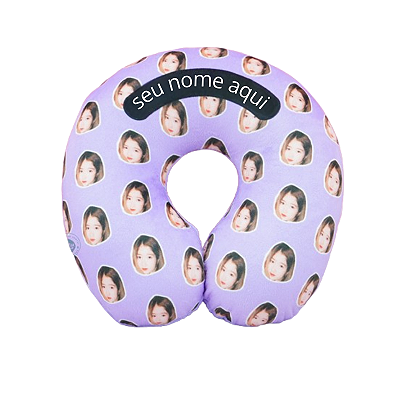 Almofada de Pescoço Personalizada “Seu Rosto Aqui”