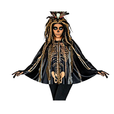 Poncho Estampa Fantasia Halloween Festa Adulto/infantil - VOOD