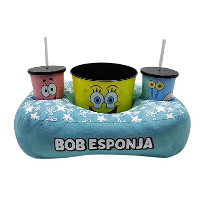 ALMOFADA PORTA PIPOCA BOB ESPONJA - BLACK FRIDAY