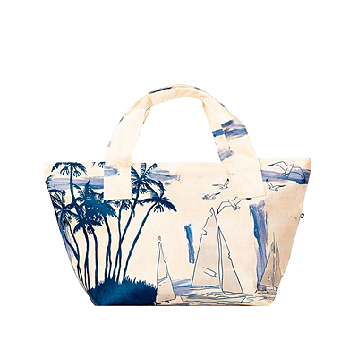 Hobo Bag - Barcos e gaivottas