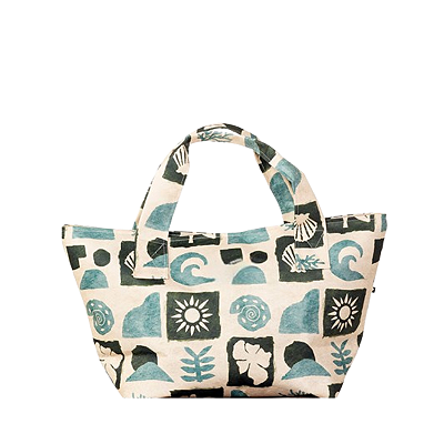 Hobo Bag - Verde/bege tropicano