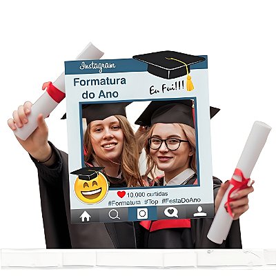 Placa Moldura Formatura/graduação/formandos em ps 2mm