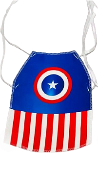 Abadá Pet Carnaval - capitão américa