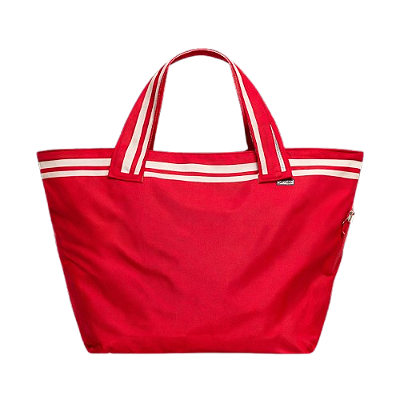 Hobo Bag - listras vermelho