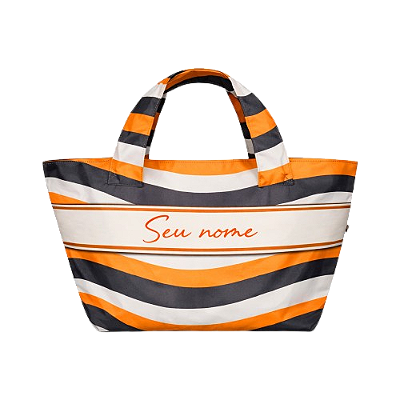 Hobo Bag - litras laranja/preta