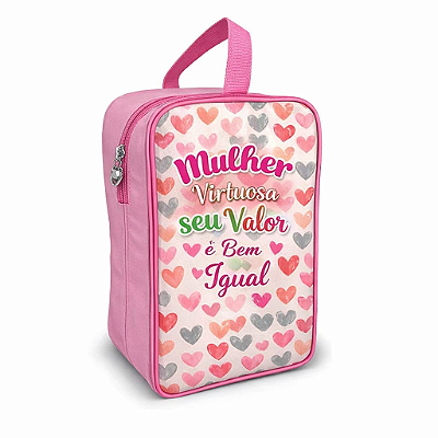 Porta Sapatos Personalizado - Dia da Mulher/ Mulher virtuosa