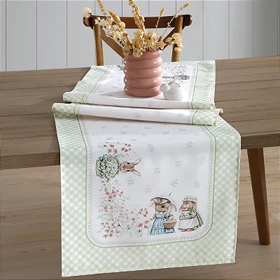 Caminho de Mesa Páscoa - verde