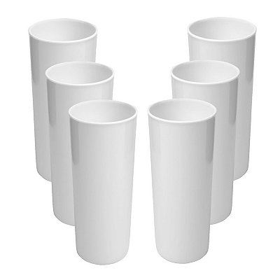 Copo Long Drink 350ml Branco