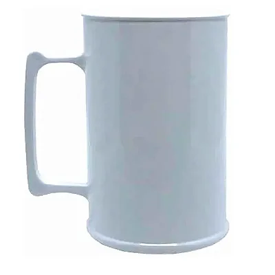 CANECA DE ACRILICO BRANCA 300ML