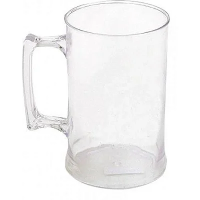CANECA DE ACRILICO TRANPARENTE 300ML