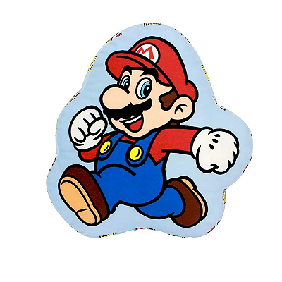 Almofada 3d - mario bros
