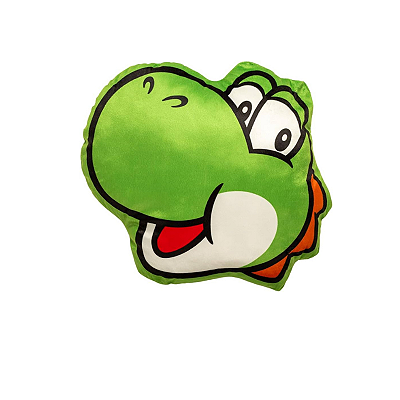 Almofada 3d - mario bros - cabeça yoki