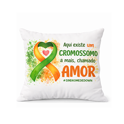 Almofada Cheia - Sindrome de Down com simbolo 06