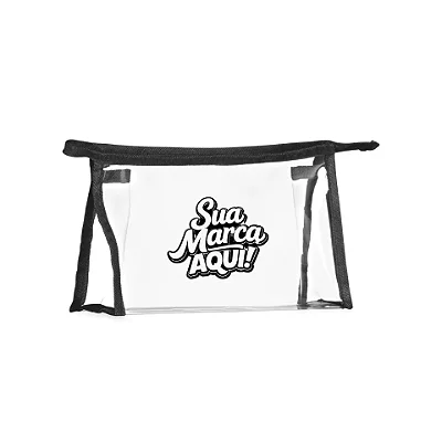 Necessaire Triangular cristal - personalizada