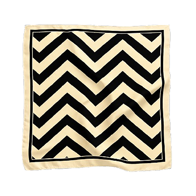 Lenço /Echarpe Grande chevron - Outono