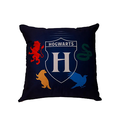 Almofada cheia Casas Harry Potter - Edição Especial