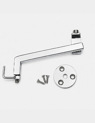 Haste com Suporte de Costado em Aço Inox 304 Overboat para Churrasqueira Náutica