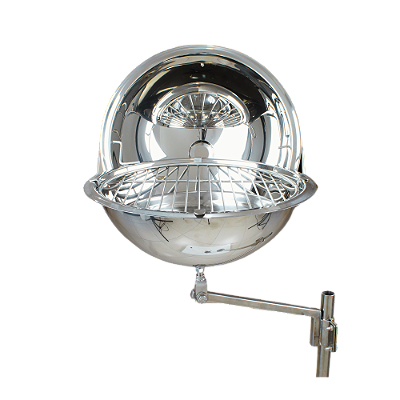 Kit Churrasqueira Náutica para Veleiro Overboat GV-320 Montagem Vertical